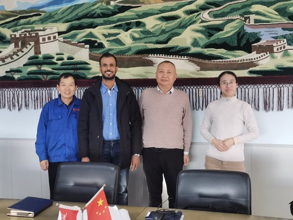 Oman clients visited our company