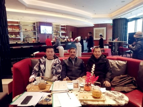We Had A Friendly Business Meeting With Our Iraqi Client