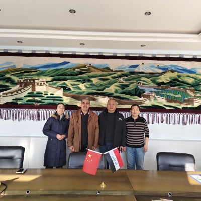We shipped gypsum board dunnage machine to Saudi Arabia