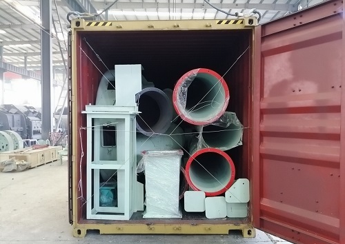 Shipment of Gypsum Production Lines to Ghana